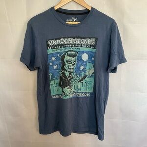 Vintage Y2K Volcom Featured Artist Ozzy Werewolf Organic Cotton Graphic Tee